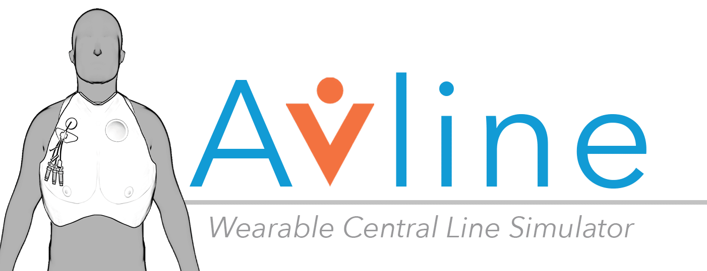 Avline Wearable Central Line Simulator Logo