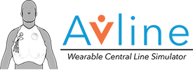 Avline Wearable Central Line Simulator - Replace your Manikin
