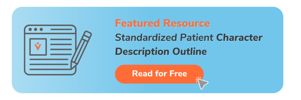 Standardized Patient Character Description Outline
