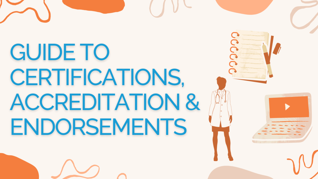Guide to Certifications, Accreditation and Endorsements in Simulation