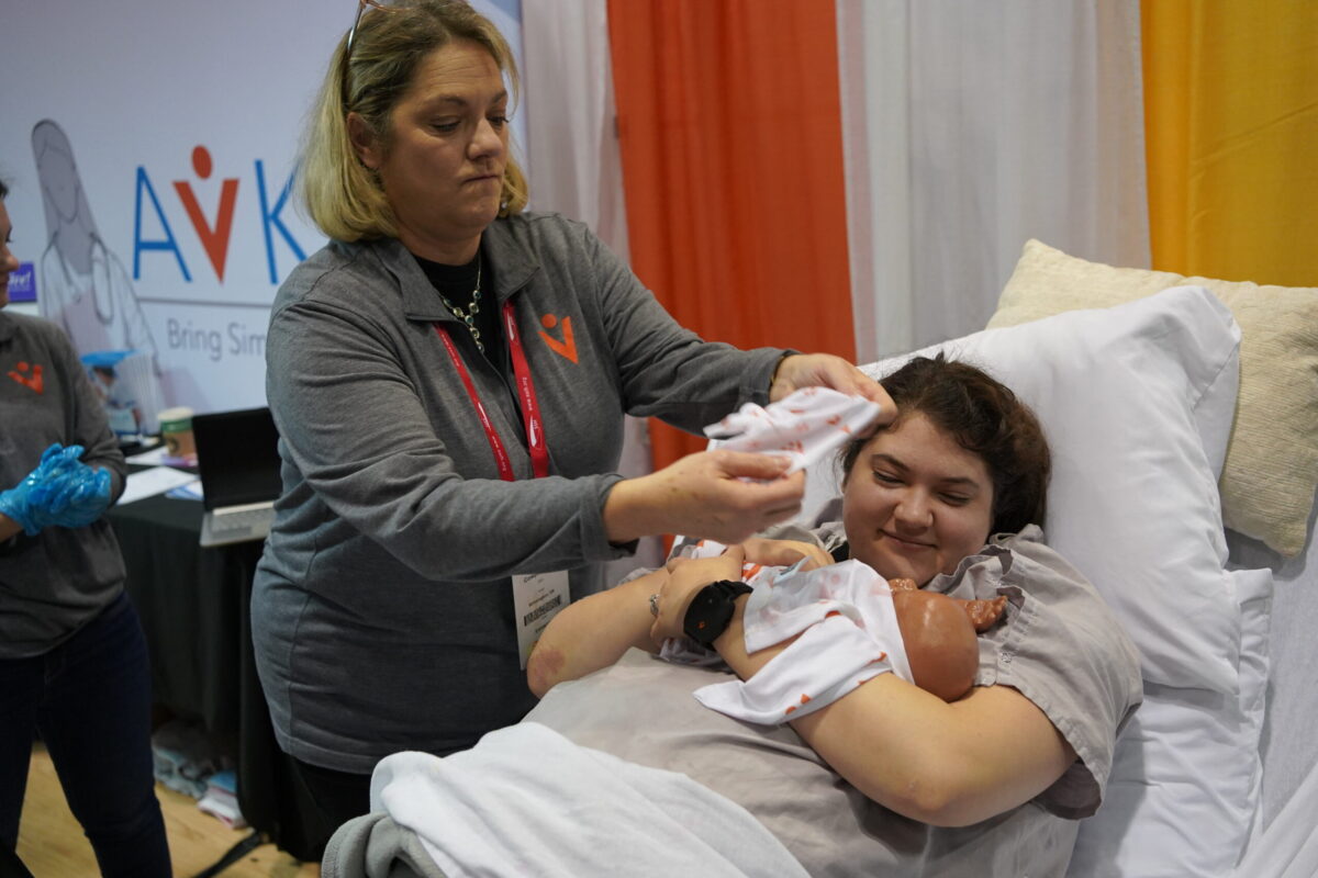 Avkin's Avbirth comes with realistic baby for high-fidelity simulation